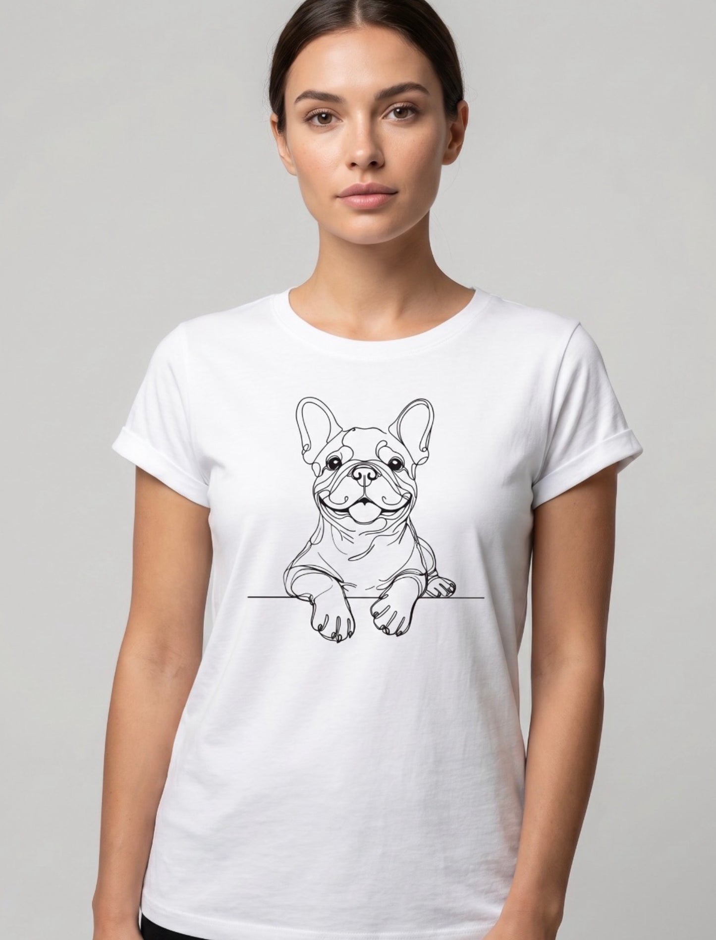 Chandail bulldog , minimalis et plein de caractère 🐶