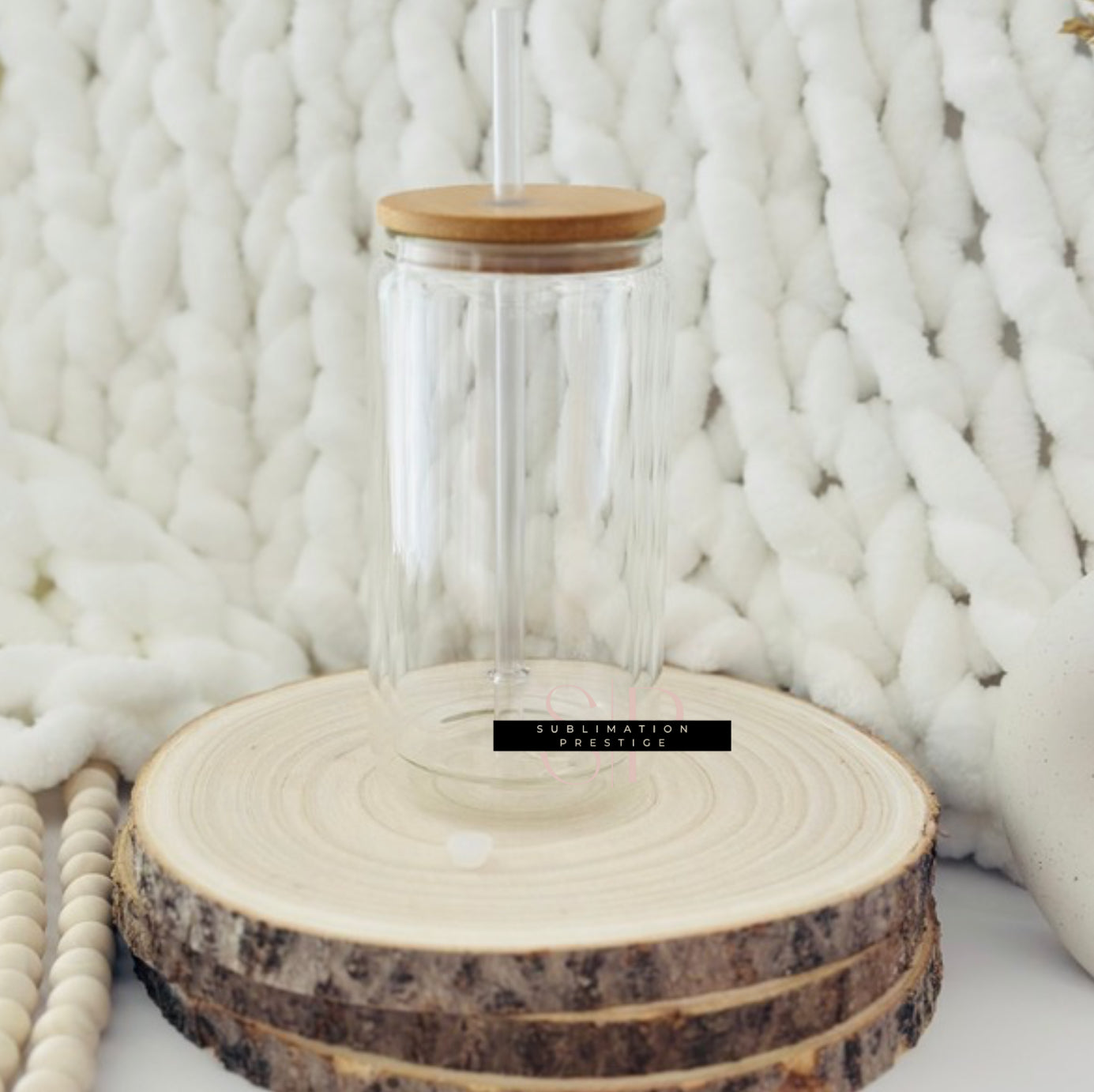 Snowglobe 16 onces, avec petit bouchon, pour sublimation.