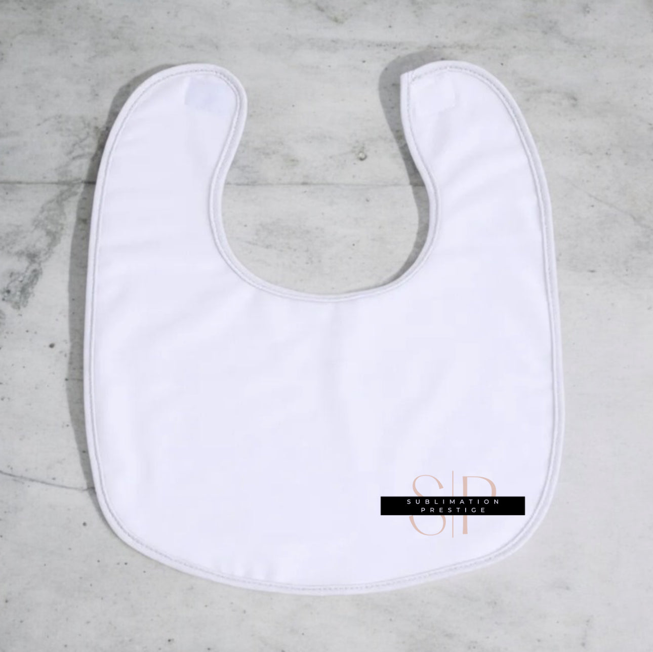 Bavoir (bavette) pour bébé, pour sublimation.