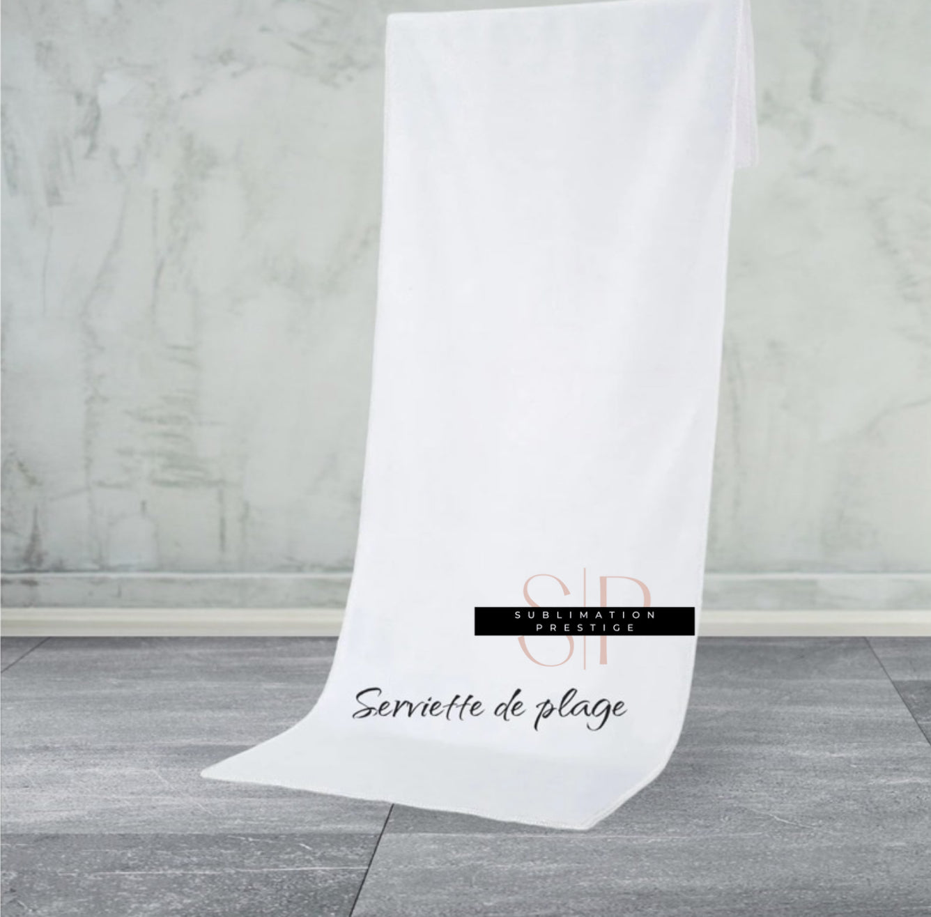 Serviette de plage, pour sublimation.