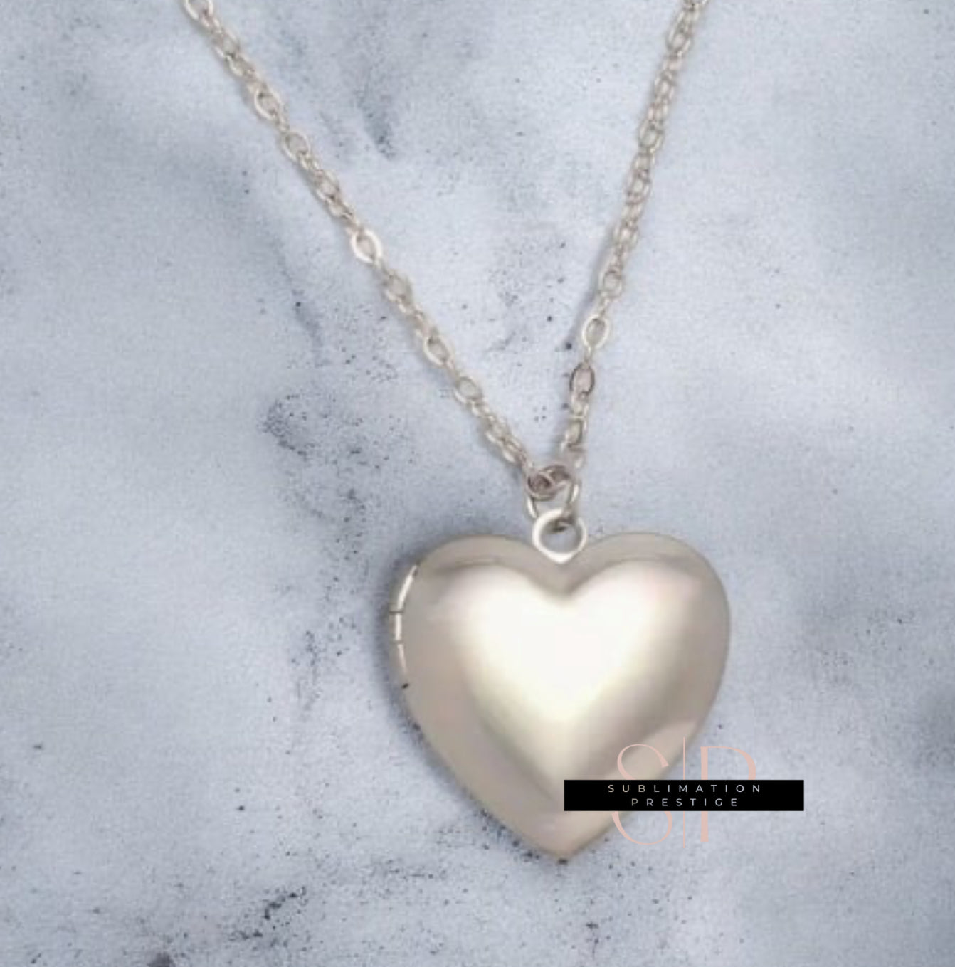 Chaîne coeur, pour sublimation.