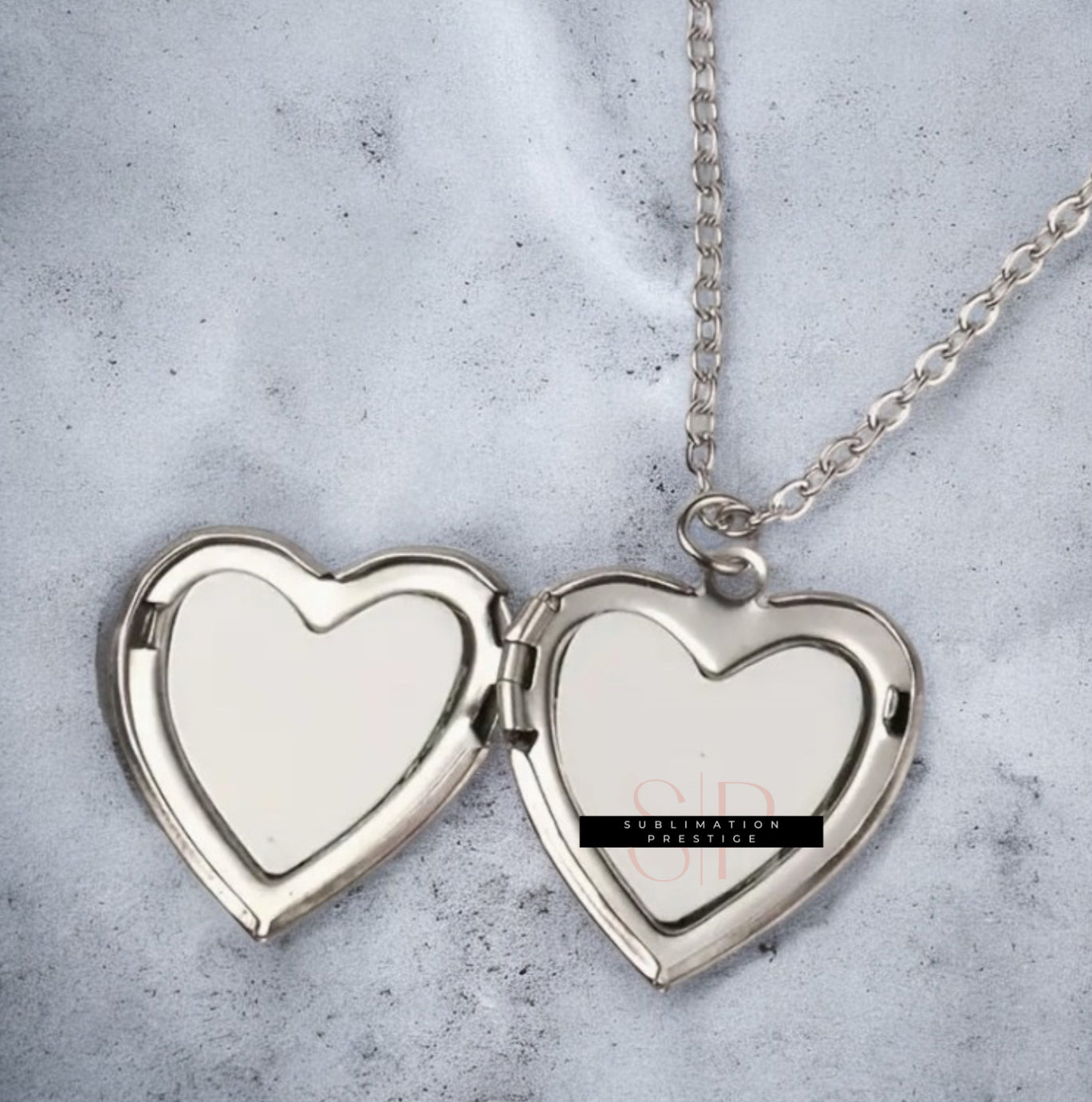 Chaîne coeur, pour sublimation.