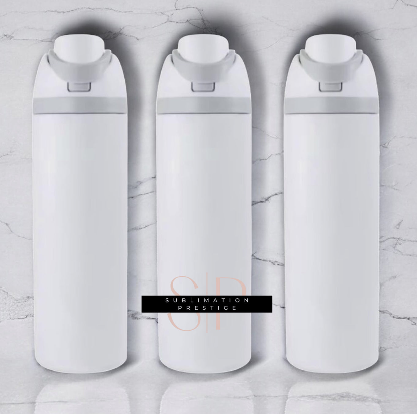 Bouteille 24 onces, pour sublimation.