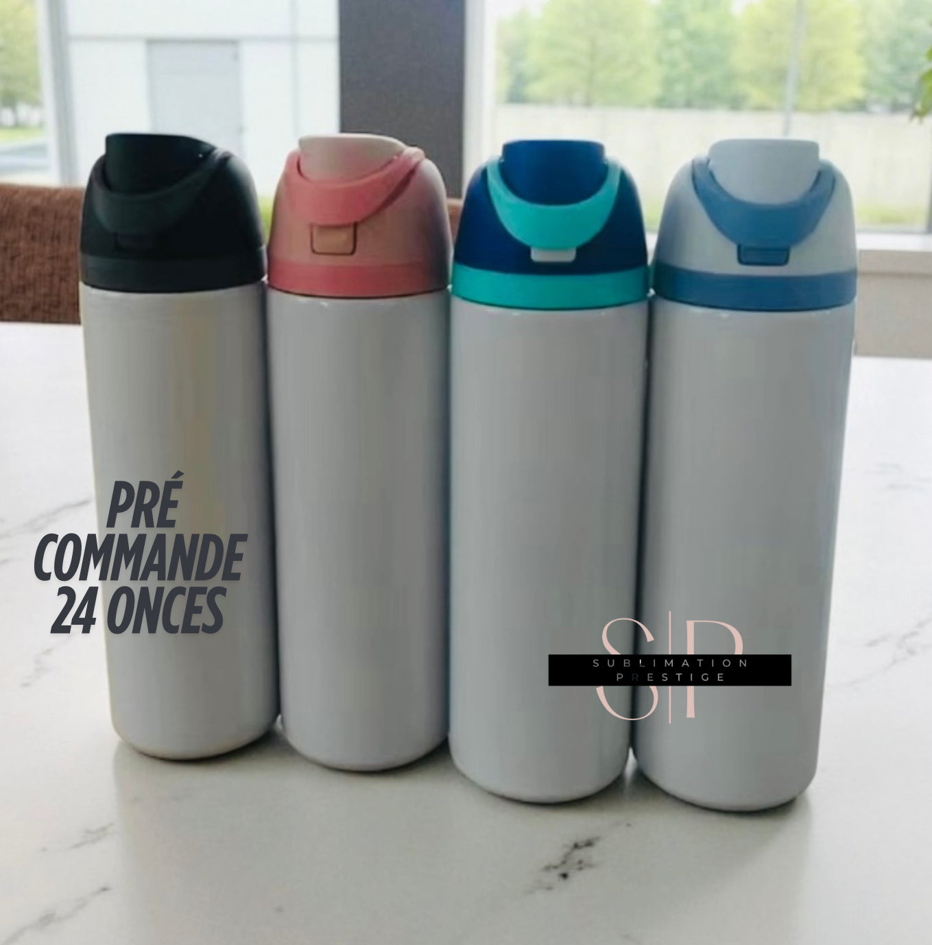 Bouteille style Owala (pré commande) milieu août