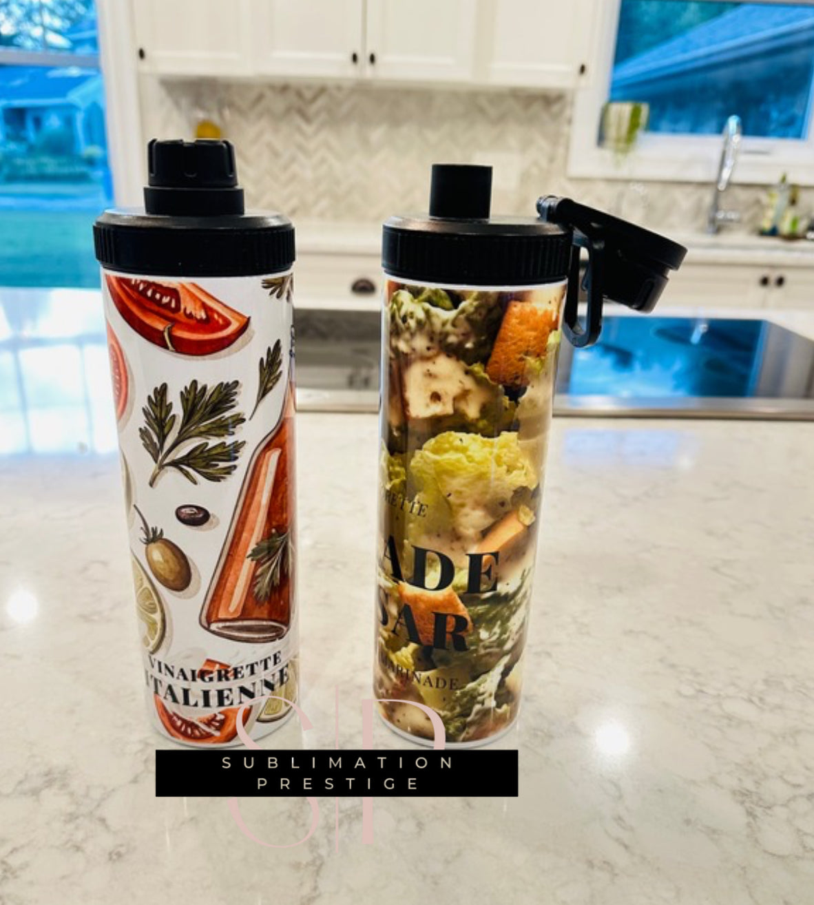 Bouteille isotherme 20 onces pour sublimation.