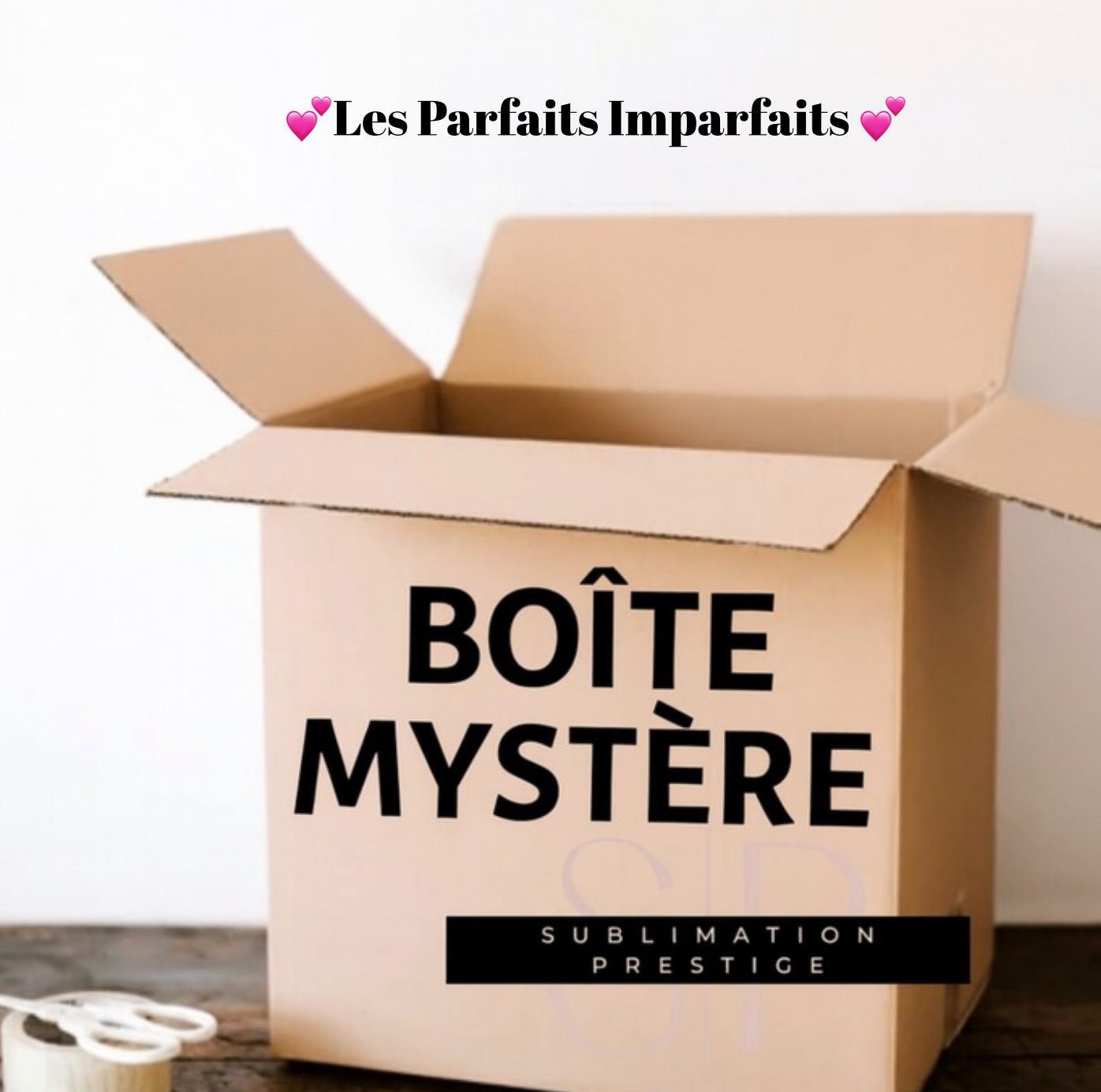 ✨ Boîte Mystère – Parfaits Imparfaits ✨ Valeur entre 80 $ et 90$, pour seulement 50 $!