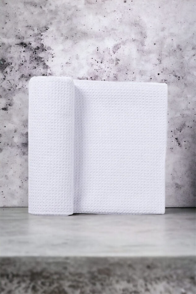Serviette style linge à vaisselle gaufrée, pour sublimation.