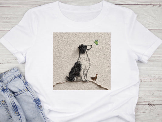 Chandail chien papillon