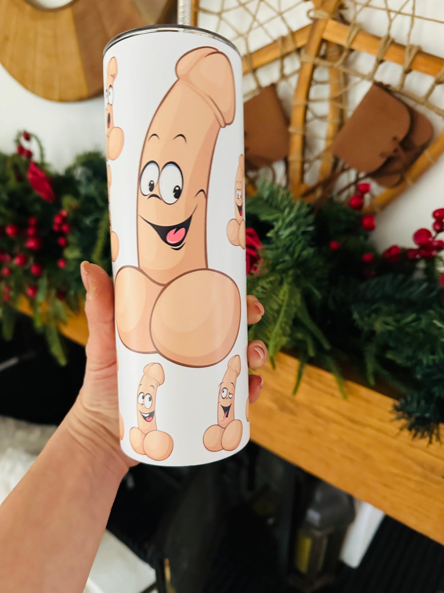 Bouteille isolante coquine.