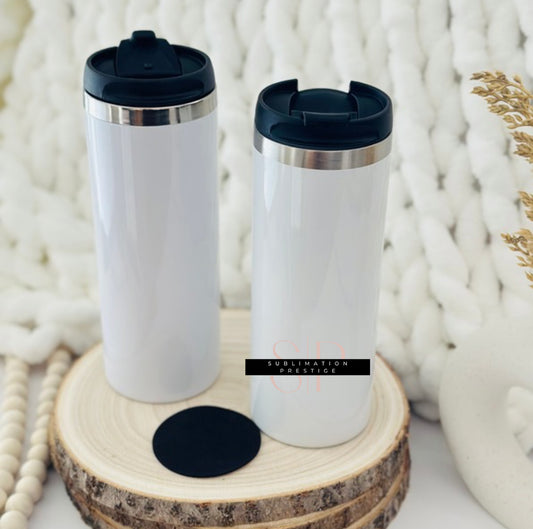 Verre à café vissable de 14 oz. Pour sublimation.