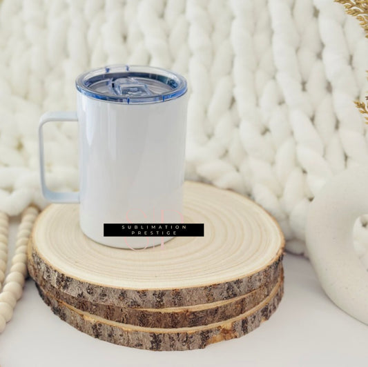 Tasse de camping 12 onces. Pour sublimation.