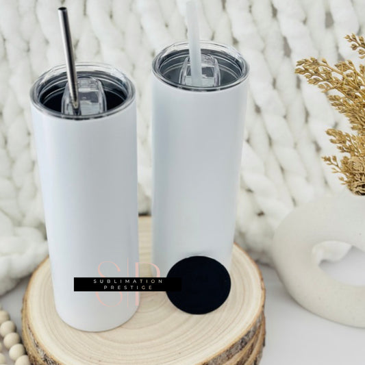 Tumbler mat droit 20oz  , pour sublimation.