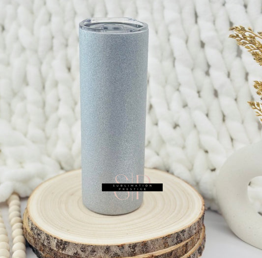 Tumbler paillettes 20 onces, pour sublimation.