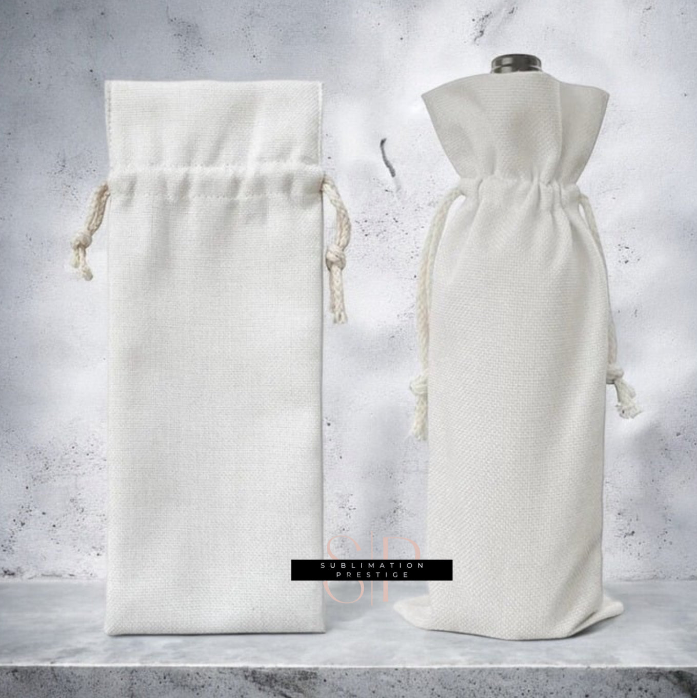 Sac à vin, pour sublimation.