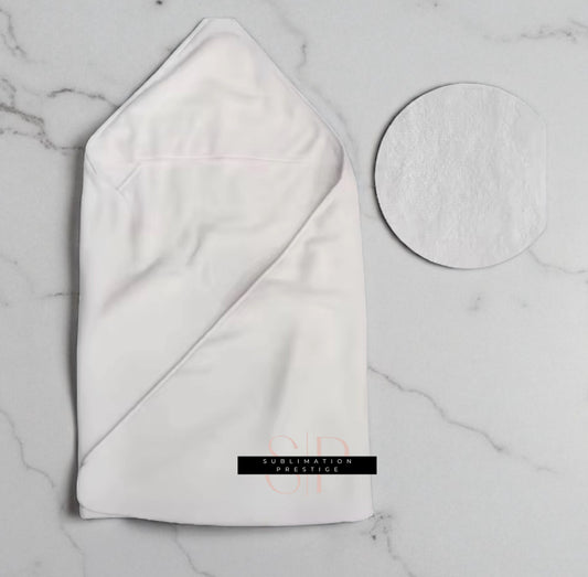 Serviette de bain pour bébé pour sublimation