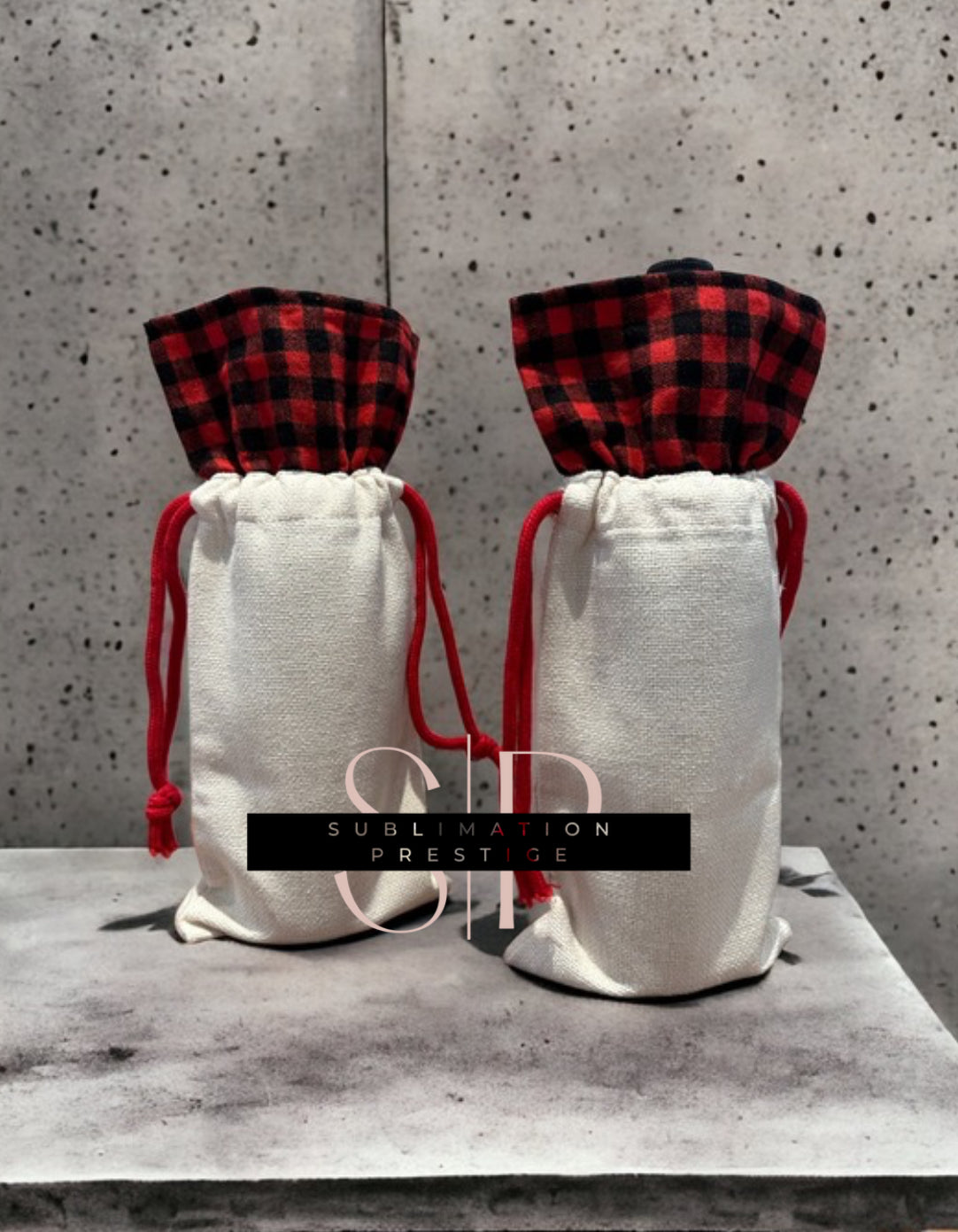 Sac à vin, pour sublimation.