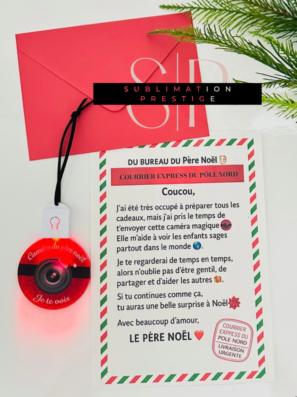 Boule de Noël magique (produit fini)