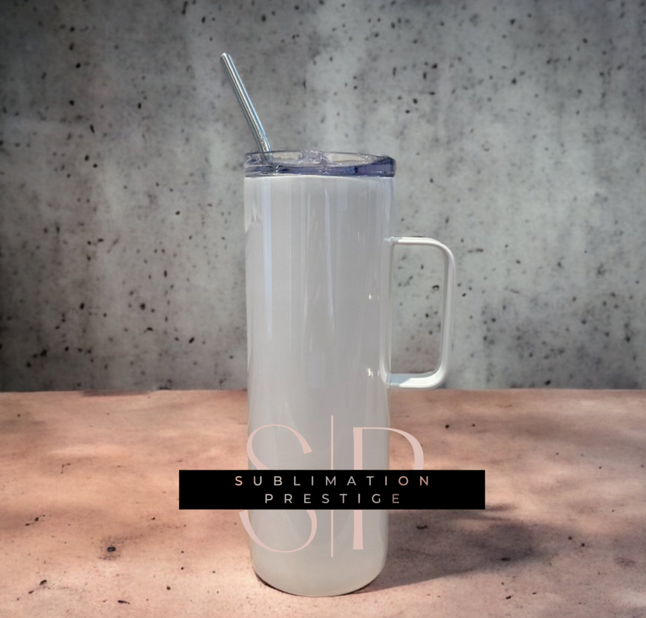 Tumbler 20 onces poigné , pour sublimation.