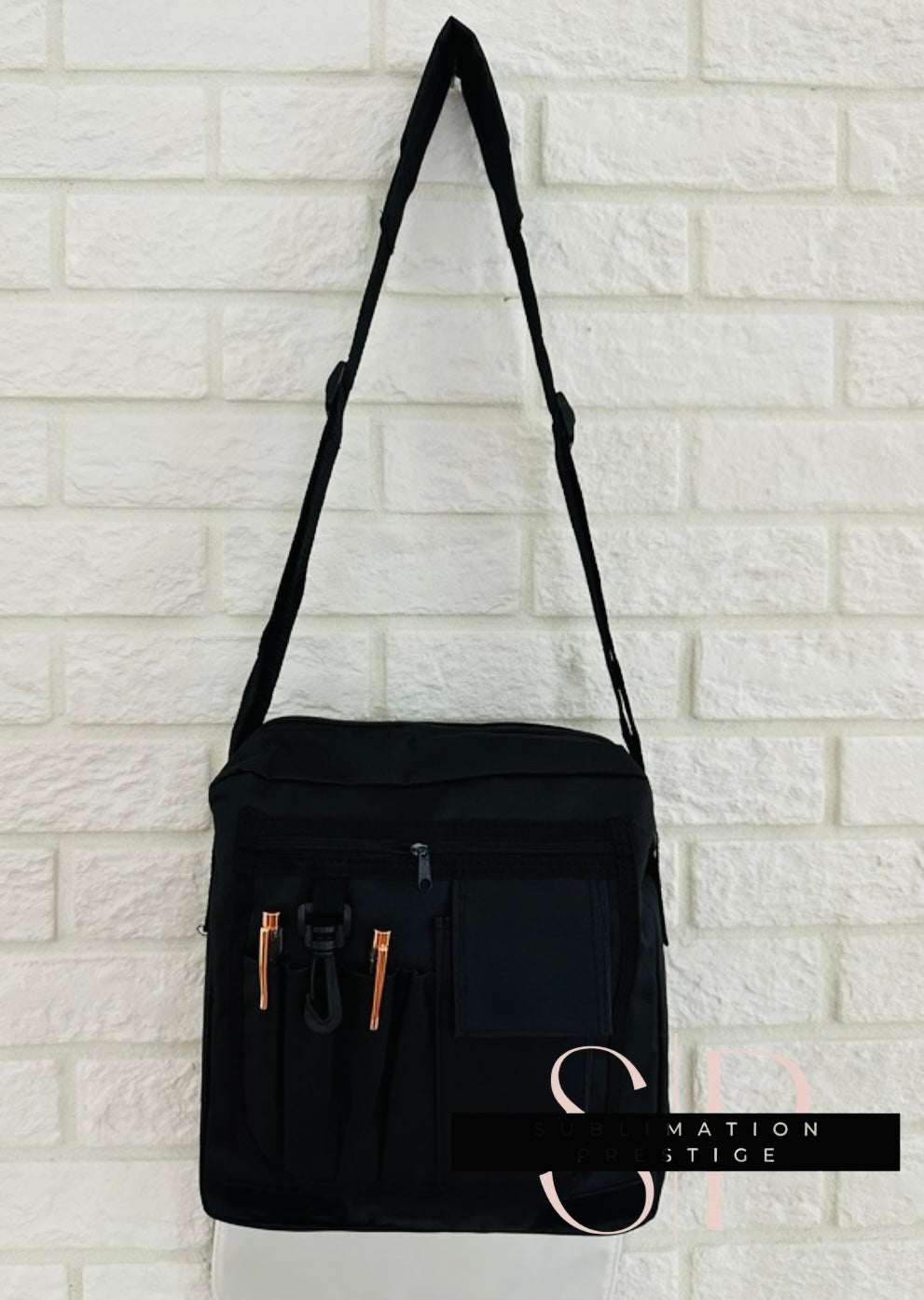 Sac bandoulière moyen , pour sublimation