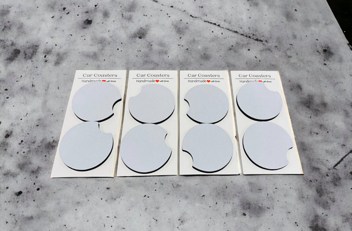 Sous verres pour voiture.